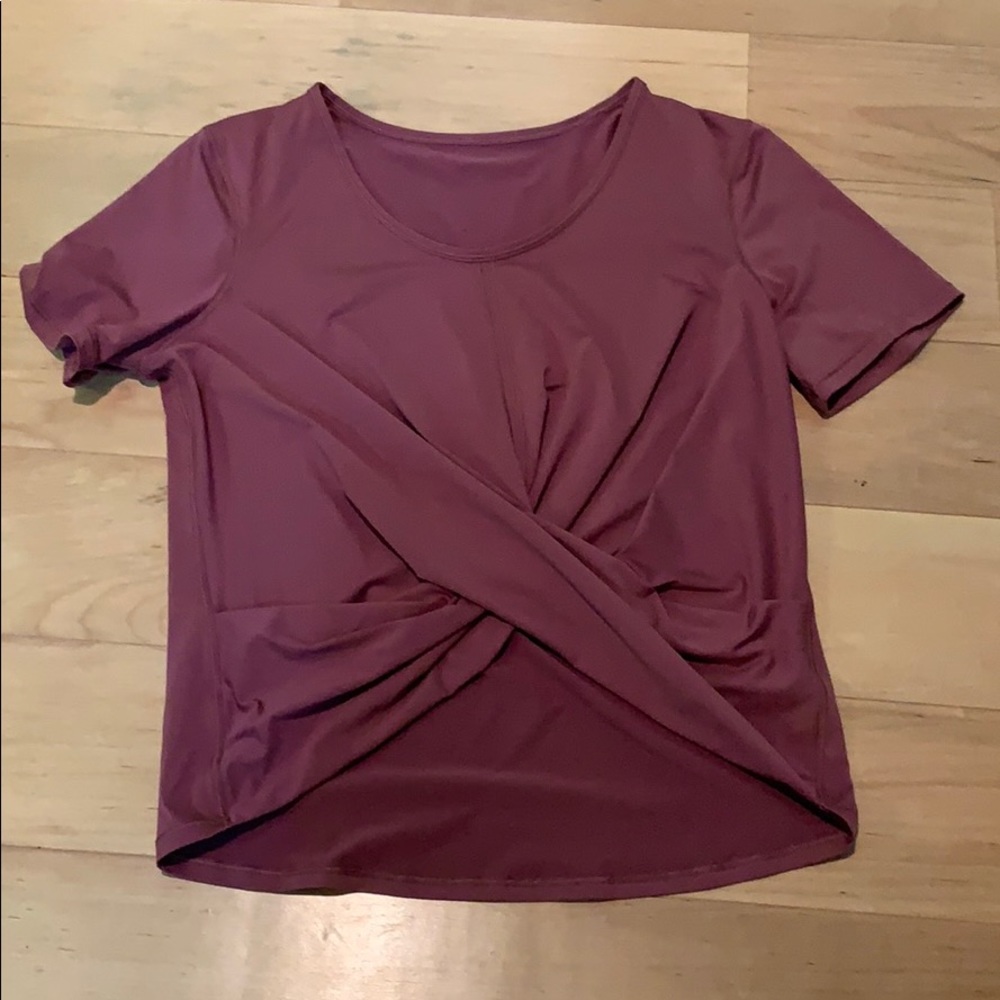 Lululemon do the daily short sleeve 6 plumful